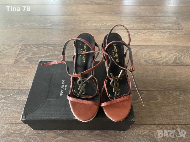 YSL дамски сандали платформа 