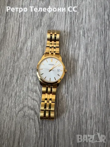 Мъжки часовник Seiko SEIKO GOLD златен цвят, снимка 2 - Мъжки - 49867436