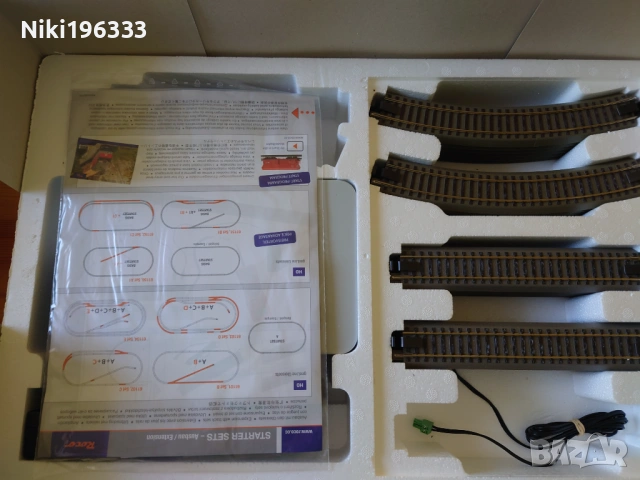 Чисто нов дигитален железопътен стартов комплект Roco z21 (H0) + макет на църква и фигурки, снимка 5 - Други ценни предмети - 53493676