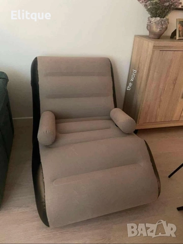 Удобен надуваем S-образен шезлонг с подлакътници, снимка 7 - Надуваеми играчки - 53459632