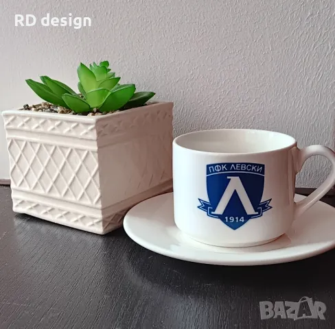 Чаша за кафе "Левски", снимка 3 - Фен артикули - 49152997