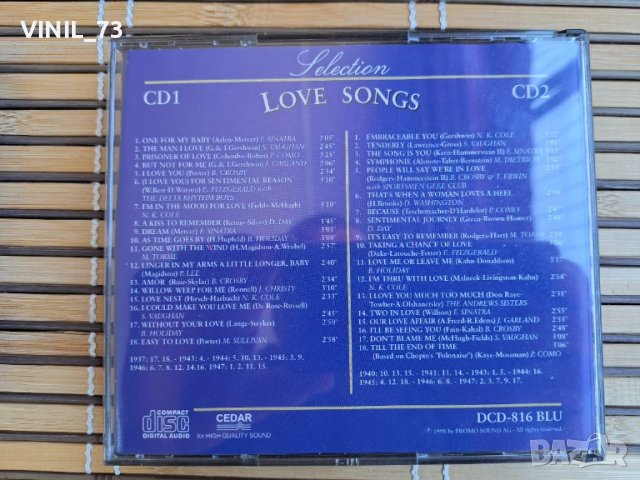  Selection Love Songs, снимка 6 - CD дискове - 50894990