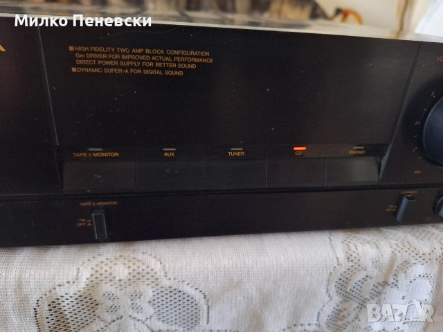 J VC AX-330 BK SUPER A.STEREO AMPLIFIER.MADE IN JAPAN., снимка 2 - Ресийвъри, усилватели, смесителни пултове - 53243668