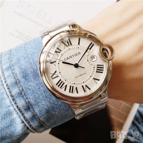 Мъжки часовник Ballon Bleu De Cartier с автоматичен механизъм, снимка 2 - Мъжки - 41694706