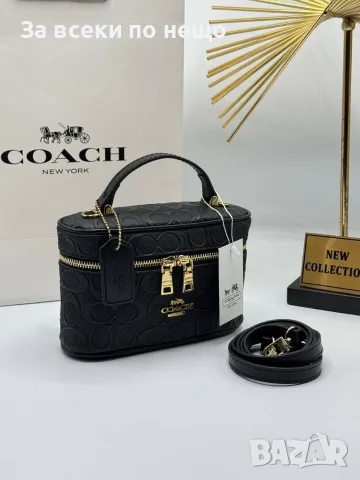 Coach Дамска Чанта Тип Куфар С Къса И Дълга Дръжка - Различни Цветове Код E152, снимка 15 - Чанти - 55840579