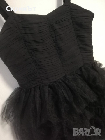 Рокля тюл XS/S, Отлично състояние! , снимка 3 - Рокли - 52253363