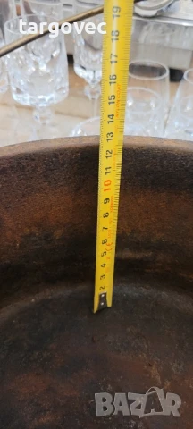 голям трикрак чугунен казан тенджера, снимка 3 - Газови котлони - 51071957