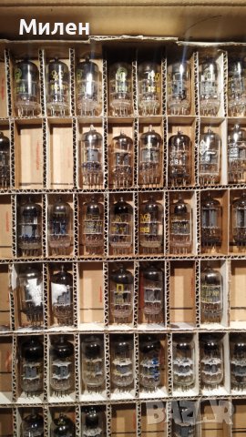 Радиолампи ECC81 ECC82 ECC83 5Ц4М 5Ц4С 6K7G 6Д20П 