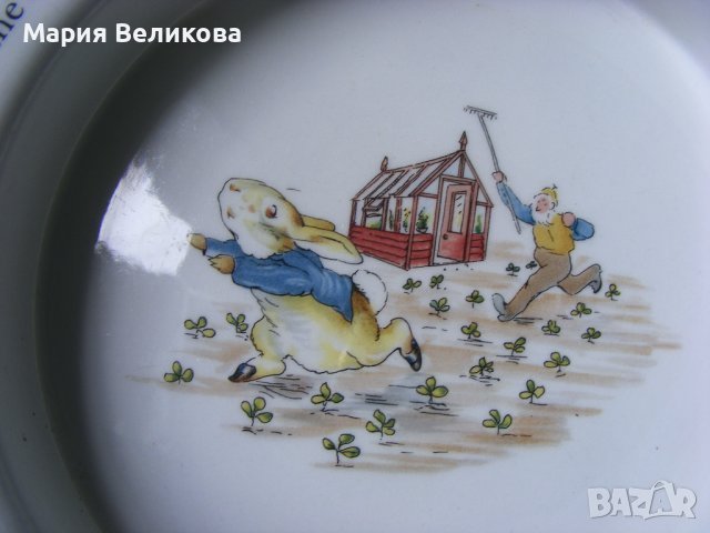 Купа , порцелан, Зайчето Питър, снимка 4 - Други - 41184796