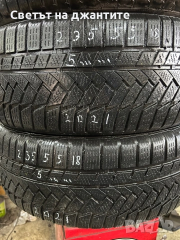 Гуми 235/55/18 Continental  Зимни 4 броя, снимка 3 - Гуми и джанти - 53620392