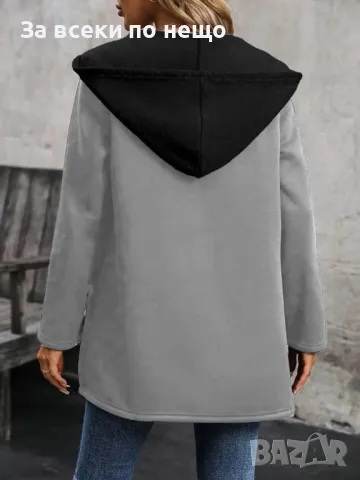 Дамско ватирано яке Код A183, снимка 5 - Якета - 47684644