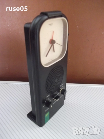 Радио часовник "Rowenta" работещ, снимка 4 - Радиокасетофони, транзистори - 51950019