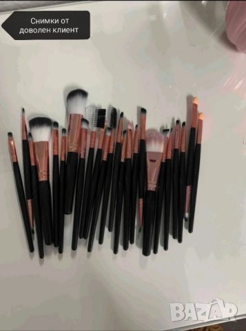Комплект четки за грим 24 части, снимка 8 - Козметика за лице - 41805638