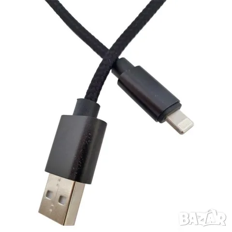 Разтегателен USB кабел с текстилна обшивка до 2A, снимка 2 - USB кабели - 55862959