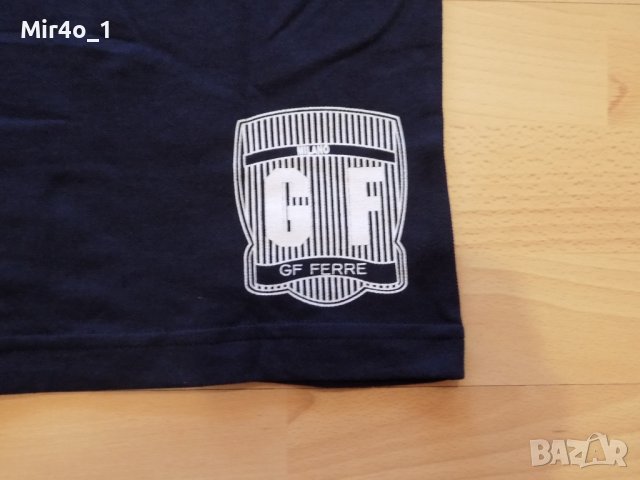 тениска gf ferre риза туника блуза дамска оригинал спорт яка размер L, снимка 5 - Тениски - 40241162