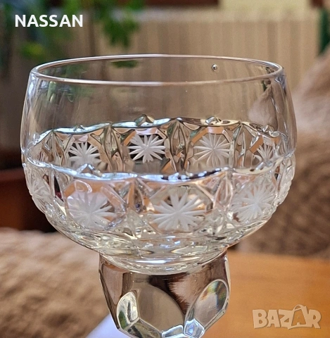 Кристални чаши и съдове с гравюри, снимка 8 - Сервизи - 50847641