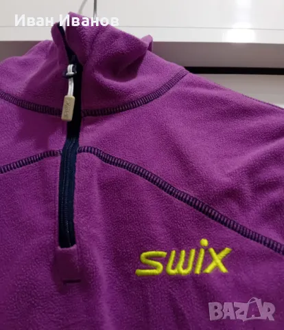 Оригинална поларена фланела Swix, снимка 7 - Спортни дрехи, екипи - 48958654