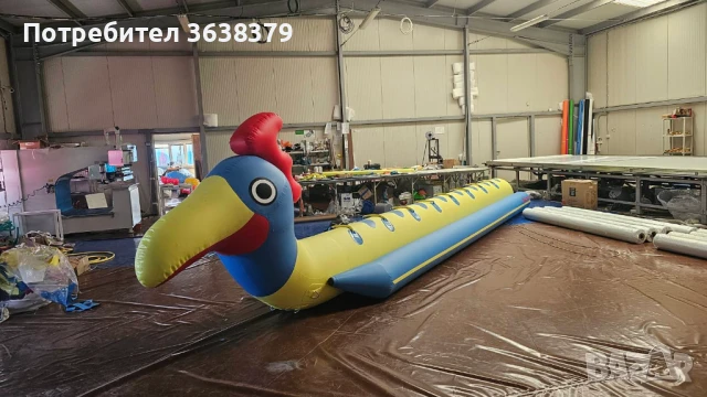 Надуваем атракцион воден банан, снимка 2 - Други спортове - 51193673