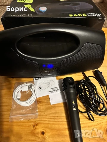 Блутут колонка ZEALOT-P1 40W, снимка 1