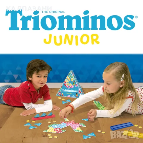 Goliath Игра Triominos Junior 360681, снимка 3 - Игри и пъзели - 49058796