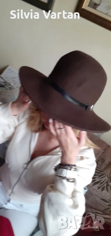 Дамска шапка капела, снимка 12 - Шапки - 52739454