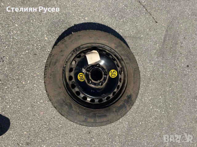  0903    1 патерица   2150330   / резервна джанта за bmw e46 3 series / 15 цола /  . Размер 125/90/1, снимка 3 - Гуми и джанти - 53767758