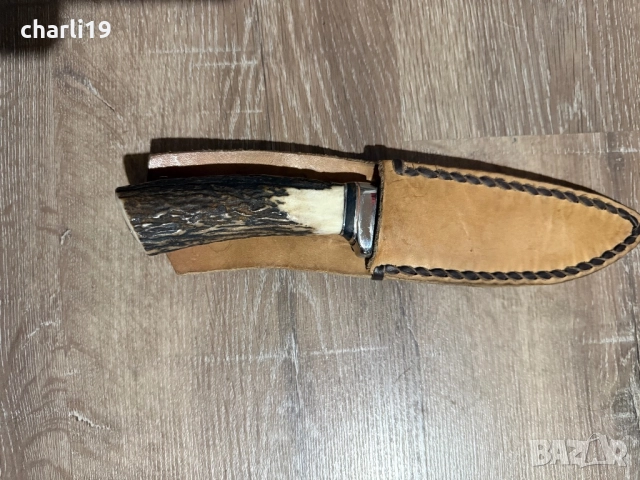 Много здрав ръчно изработен ловен нож, снимка 15 - Ножове - 52861301