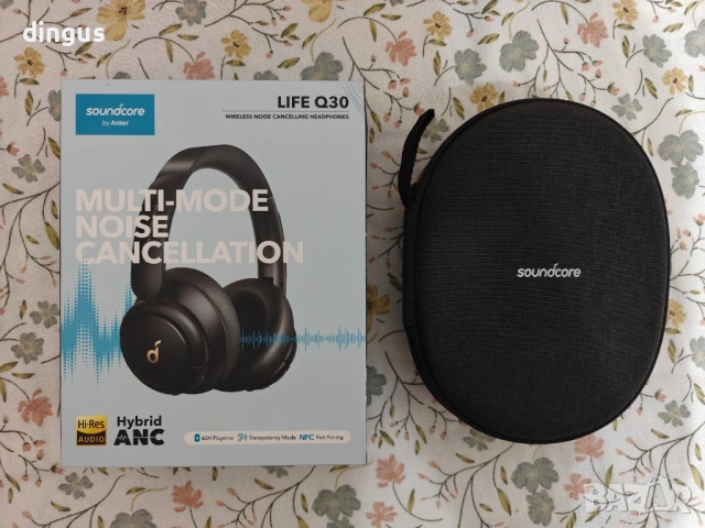 Безжични слушалки Anker Soundcore Life Q30, снимка 5 - Bluetooth слушалки - 53512934