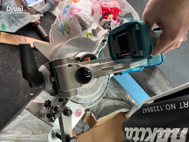 MAKITA DLS600 Акумулаторен комбиниран настолен циркуляр Makita DLS600 /18V, 165 мм./, снимка 6 - Други инструменти - 53657835