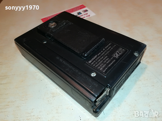 SHARP JC-534H AM-FM REVERSE WALKMAN 2203221840, снимка 17 - Радиокасетофони, транзистори - 36197766