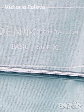 Красива тениска унисекс DENIM TOM TAILOR, снимка 3 - Тениски - 41084839
