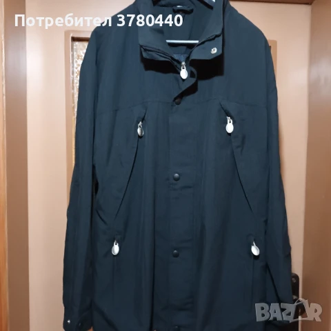 Ново мъжко черно яке,пролет- есен,размер 2XL