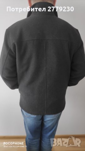 Яке Angelo Litrico с 80% вълна, с два ципа, размер L - XL, снимка 2 - Якета - 35662001