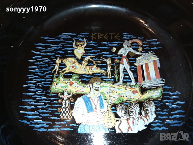 24k gold hand made-ретро пепелник 0804231639, снимка 9 - Антикварни и старинни предмети - 40301866