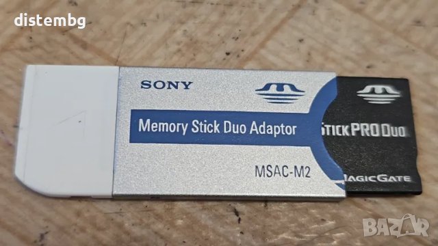 Sony Memory stick Pro Duo 1GB с адаптор MSAC-M2