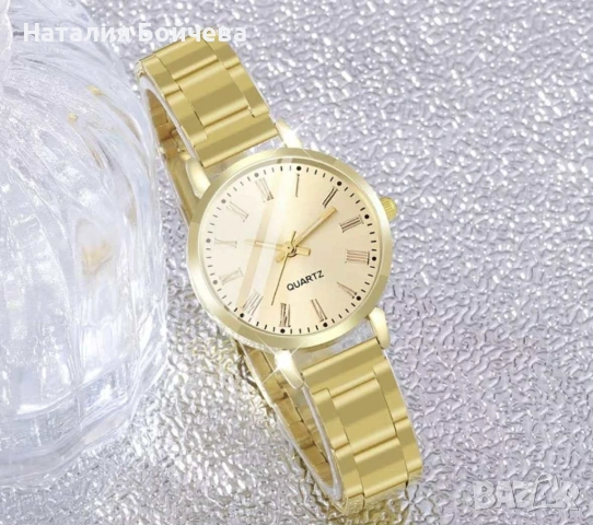 Изискан и стилен часовник с подарък гривна . , снимка 2 - Дамски - 53637587