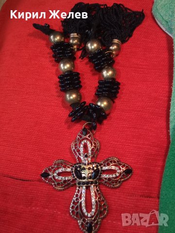 МНОГО ИНТЕРЕСНО ПОЗЛАТЕНО УКРАШЕНИЕ с КРИСТАЛИ - ФРЕНСКА АРИСТОКРАТИЧНА СИМВОЛИКА 30160, снимка 18 - Други - 37901261