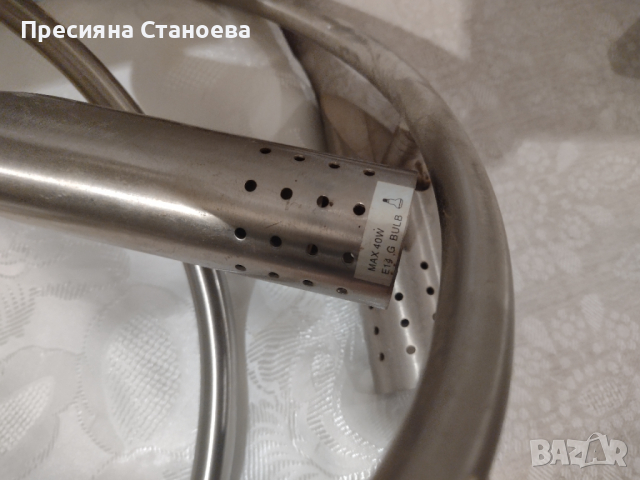 Две осветителни тела в цвят злато , снимка 9 - Лампи за таван - 36261377