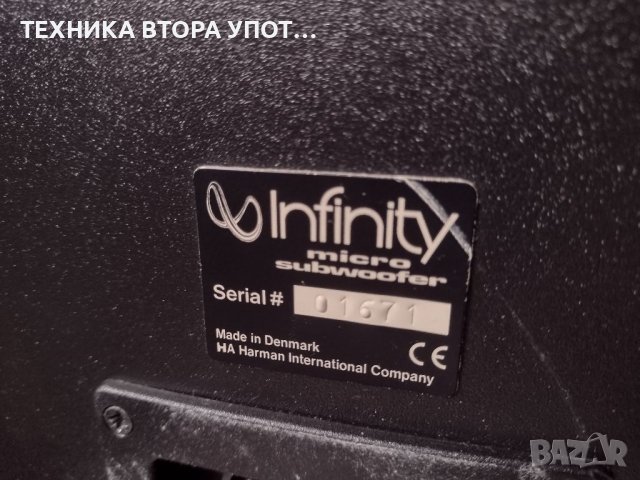 Буфер Infinity + сателити Инфинити, снимка 2 - Тонколони - 39311466
