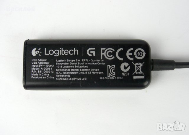 Геймърски слушалки с микрофон LOGITECH + USB външна звукова карта LOGITECH, снимка 10 - Слушалки за компютър - 35982230