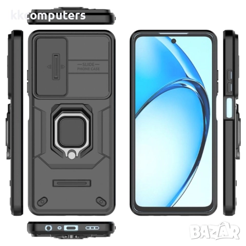 Oppo A60 4G Удароустойчив Ring Holder Калъф и Протектор, снимка 8 - Калъфи, кейсове - 52978437
