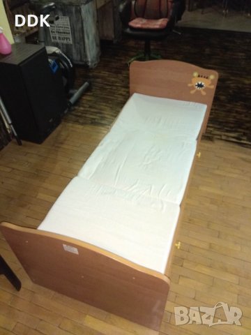 Детско-юнешеско легло с дюшек-идеално състояние!, снимка 6 - Мебели за детската стая - 35745457