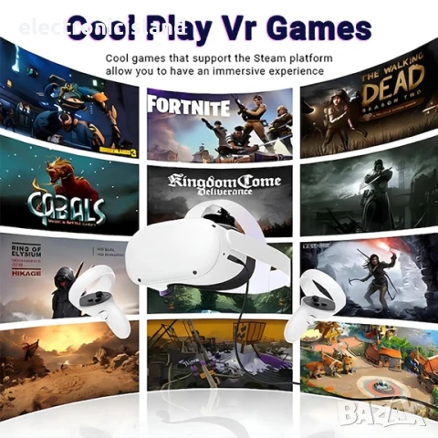 Кабел за VR Oculus Meta Quest 3D 3Д Очила за виртуална реалност, JESWO, 5 мeтра, черен, снимка 7 - Стойки, 3D очила, аксесоари - 51197230