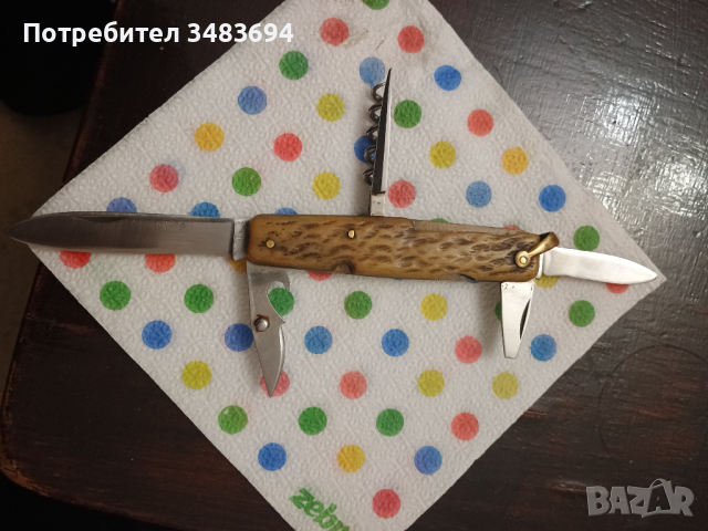 Френски джобен нож., снимка 6 - Ножове - 44701161