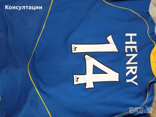 Ретро тениска на Arsenal Thierry Henry 14 2004/2005, снимка 2 - Фен артикули - 56087902