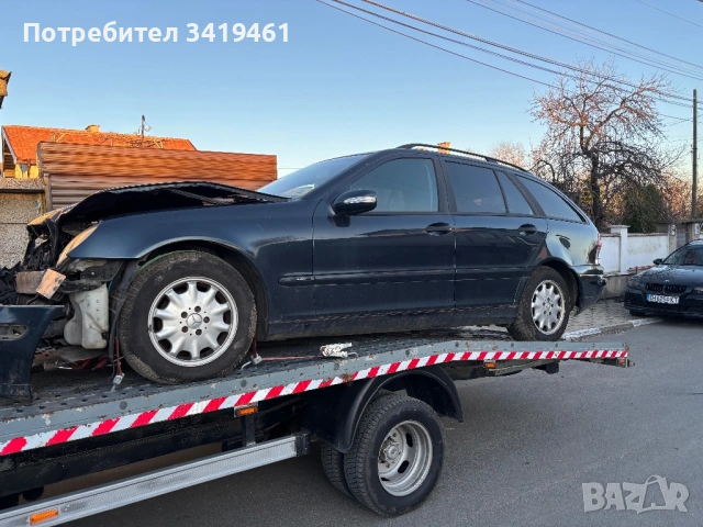 Mercedes C-class 2.2cdi (646), снимка 4 - Автомобили и джипове - 53786462