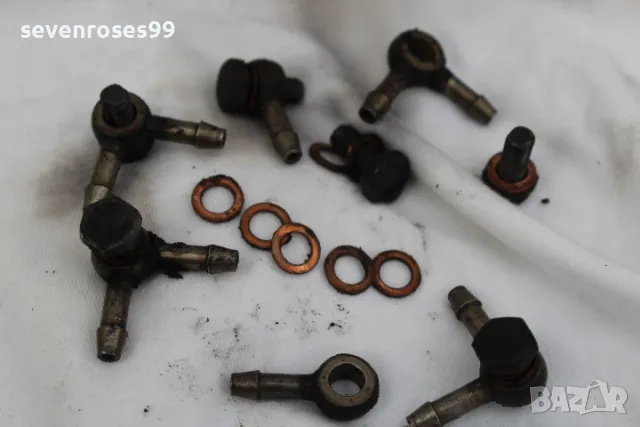 Тройник излищна нафта Ауди А6 Ц5 2.5tdi 150hp Audi A6C5 6броя комплект, снимка 8 - Части - 49282443