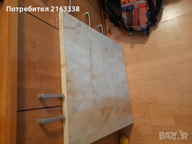 Плот кантиран кафяв  60/60/4 см и бежов 60/62 , снимка 2 - Кухни - 38063129