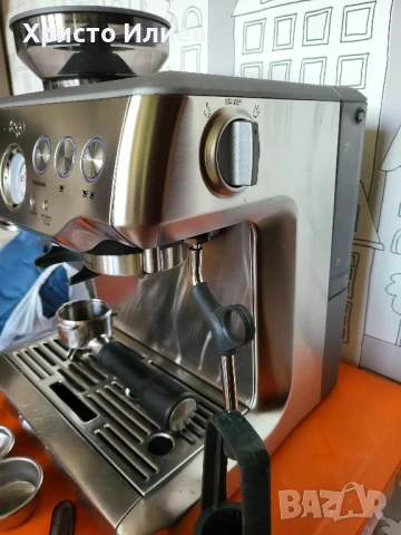 Еспресо машина SAGE Barista Express Кафемашина с кафемелачка, снимка 9 - Кафемашини - 51402317
