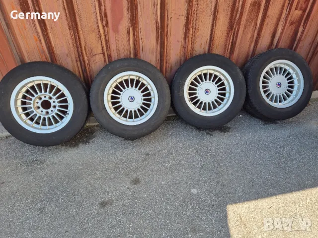 оригинални ретро джанти за bmw alpina 5x120  15 цола  e21e28 e32 e30, снимка 2 - Гуми и джанти - 50005058